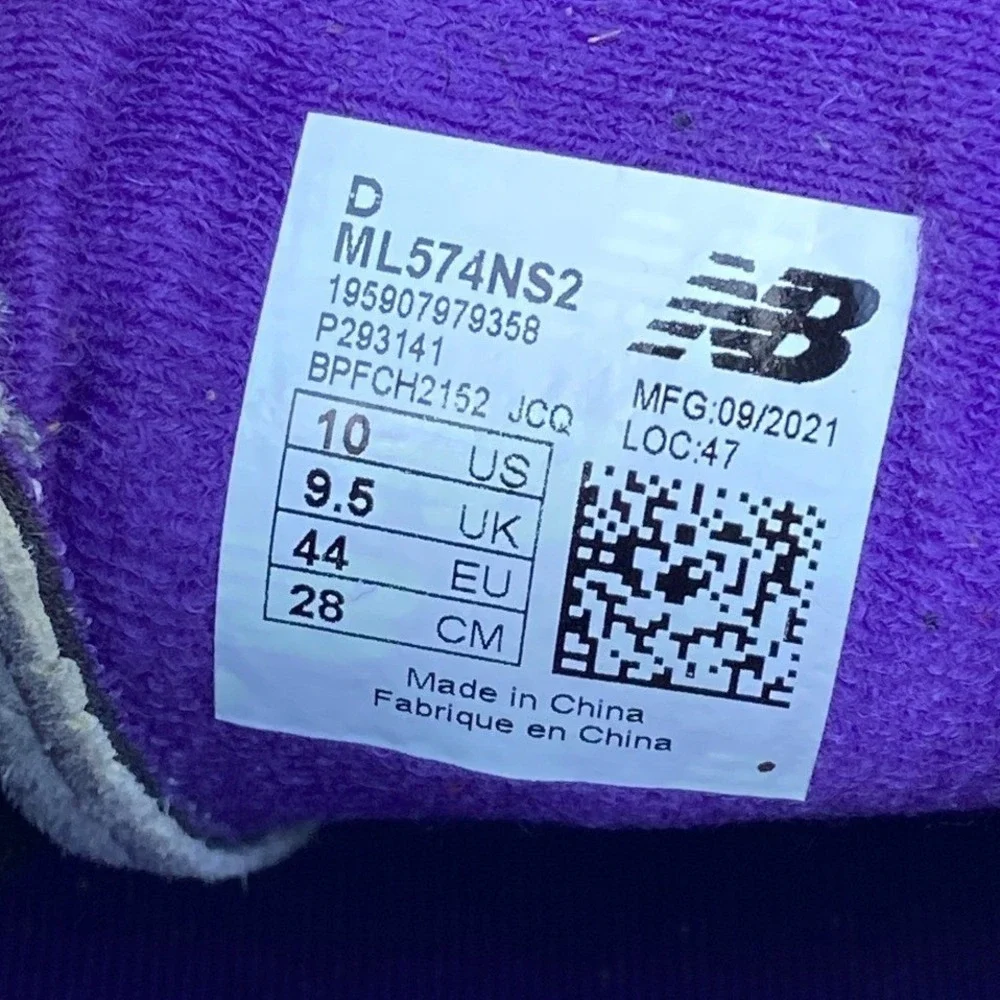 New Balance 574 x SNS Nature Sneakersnstuff‎ Olive Green Purple Suede ML574NS2
